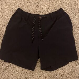 Chubbies Men's Black Athletic Shorts